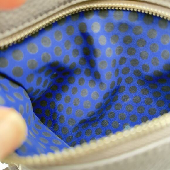 Rebecca Minkoff Smokey Grey Pebbled Leather 3-zip Rocker Studded Crossbody Bag - Picture 12 of 12